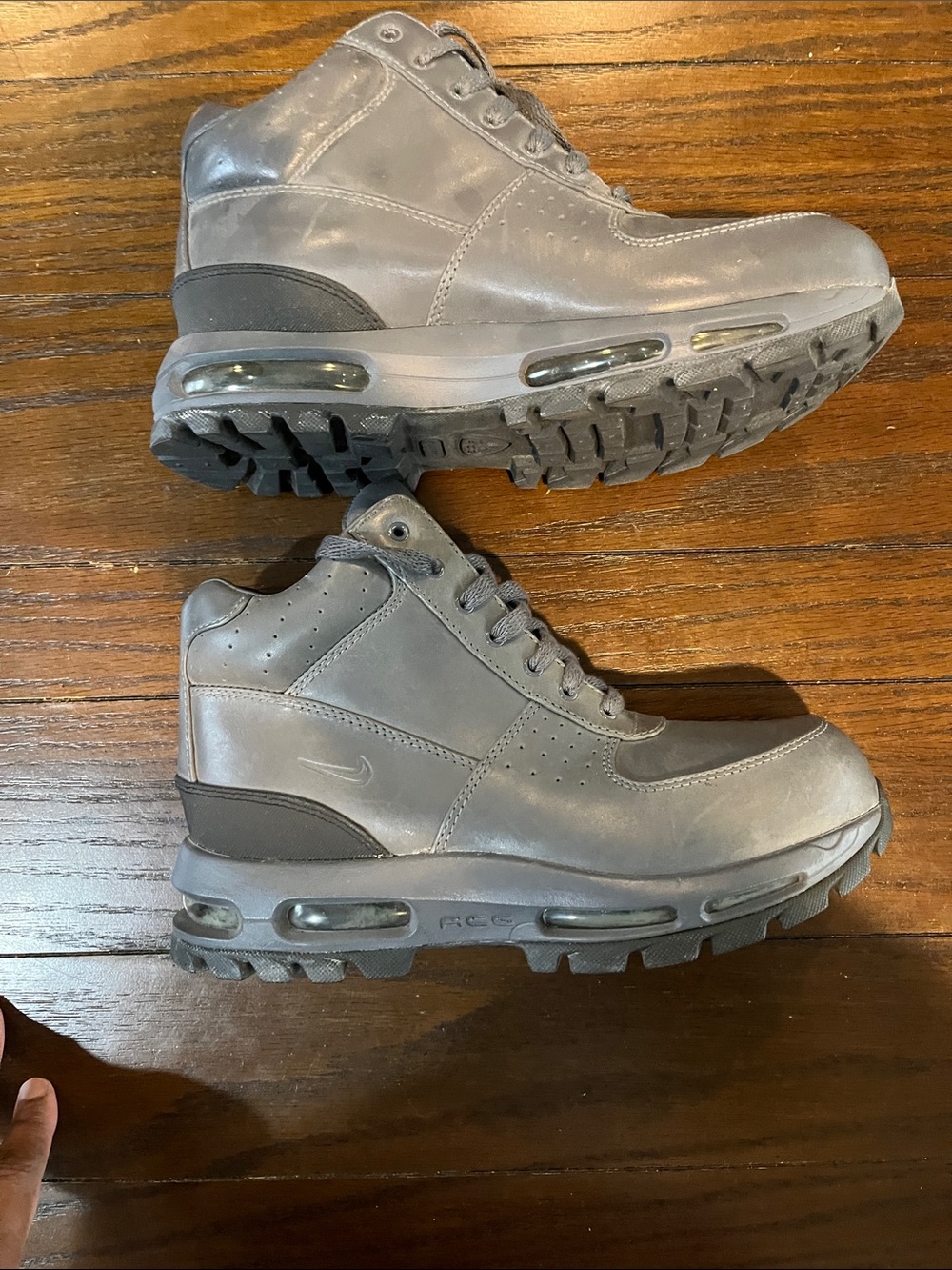 Nike Men's Gray ACG Boots